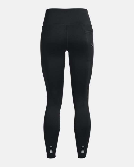 Women's UA OutRun The Cold Tights in Black image number 6